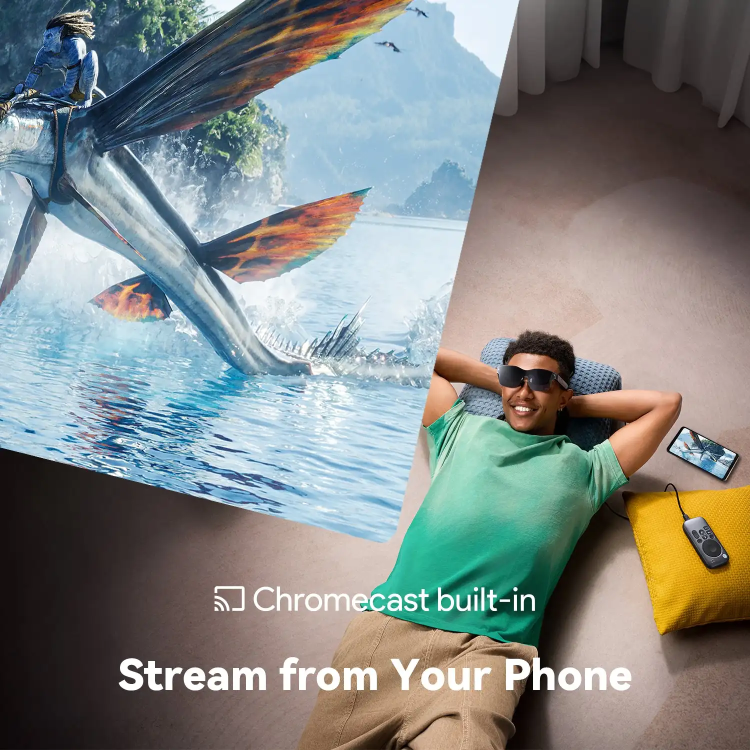 [Versión global] RayNeo Pocket TV Streaming Media Box para RayNeo Air/Air 2/Air 2s/3S NXTWEAR AR Gafas