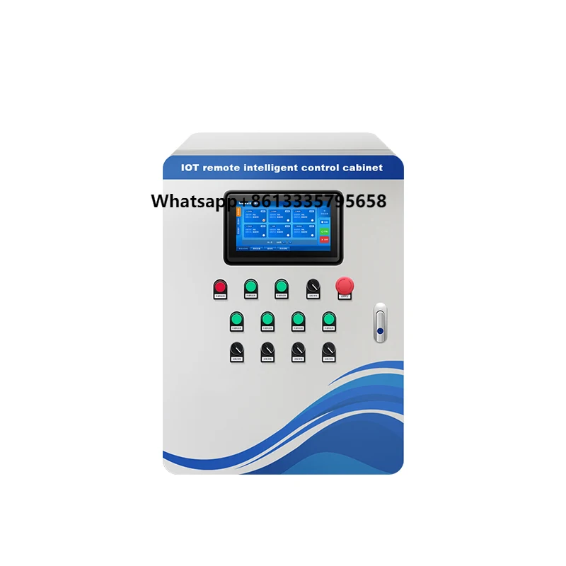 

Smart Greenhouse Control Cabinet for Controlling Curtain Roller Film Roller Fans Vent Remote Control