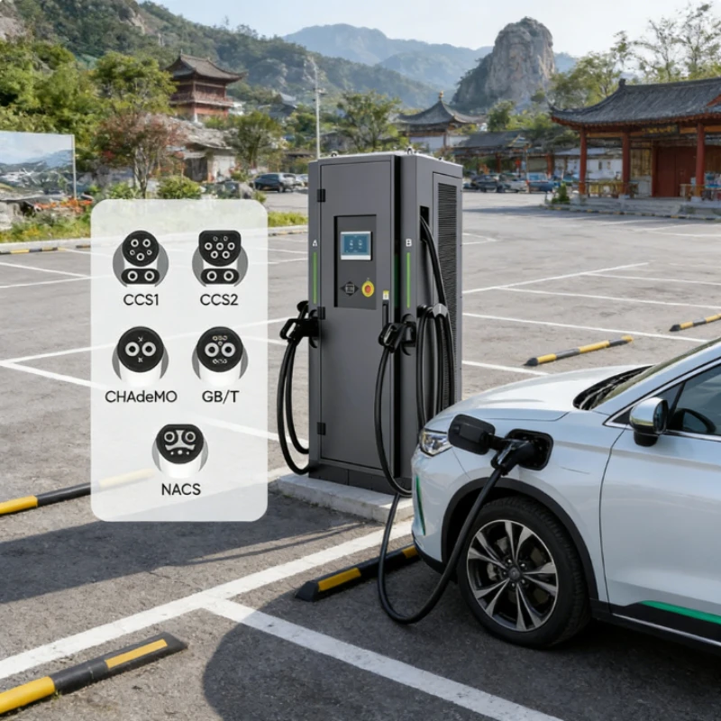 44kW AC EV Charger Floor Mounted Dual Gun Type 2 Charging Station Smart APP 4G WiFi RFID OCPP 1.6J IP55 Hospital & Shopping Mall