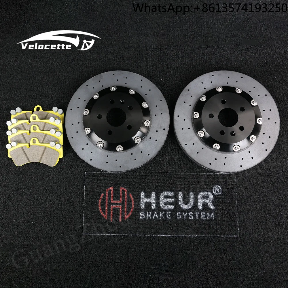 For Refit Carbon Ceramic Rotor Brake Calipers 350 355 360 370 380 390 400mm for BMW X4 X5 F90 M5 F30 F10 535d  G30 x6 e71 g06