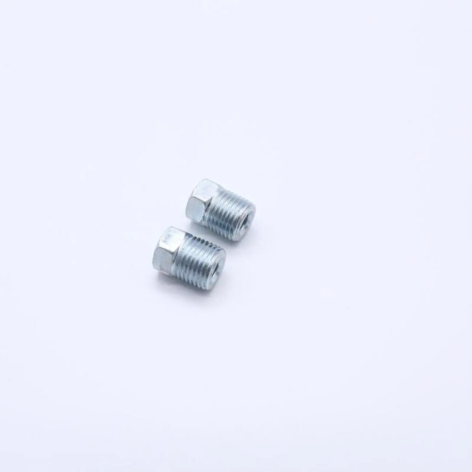 Set of 16 Inverted Tube Nuts 10x 3/8”-24 2x 1/2”-20 Vehicle Parts Threads Nuts for 3/16 inch Tube Accessories