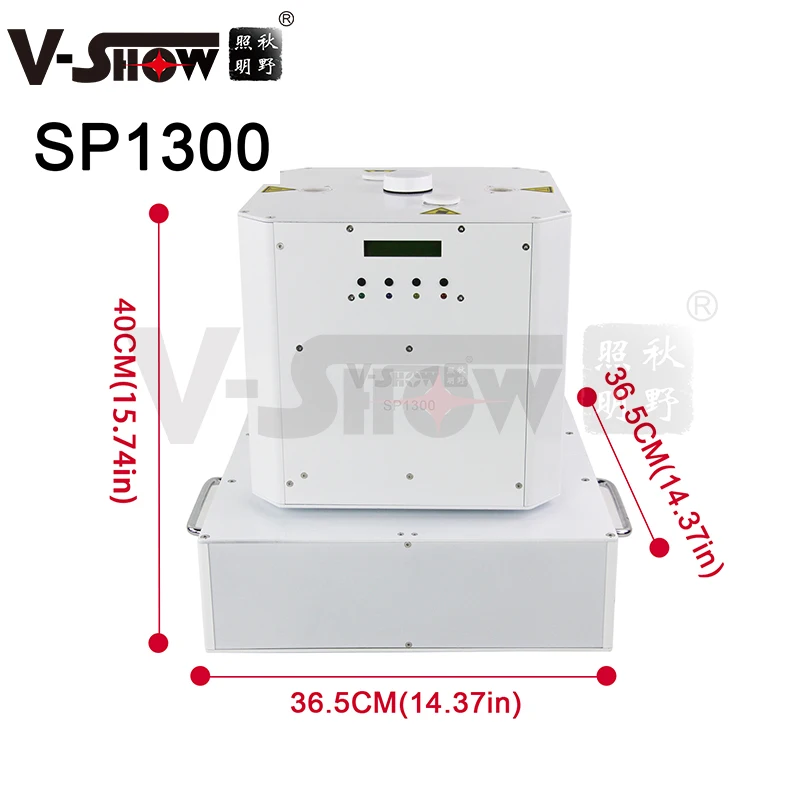 

VSHOW SP1300 1300w Spinning Rotating Cold Fire Machine Spin Spark Rotate Cold Sparks Machine