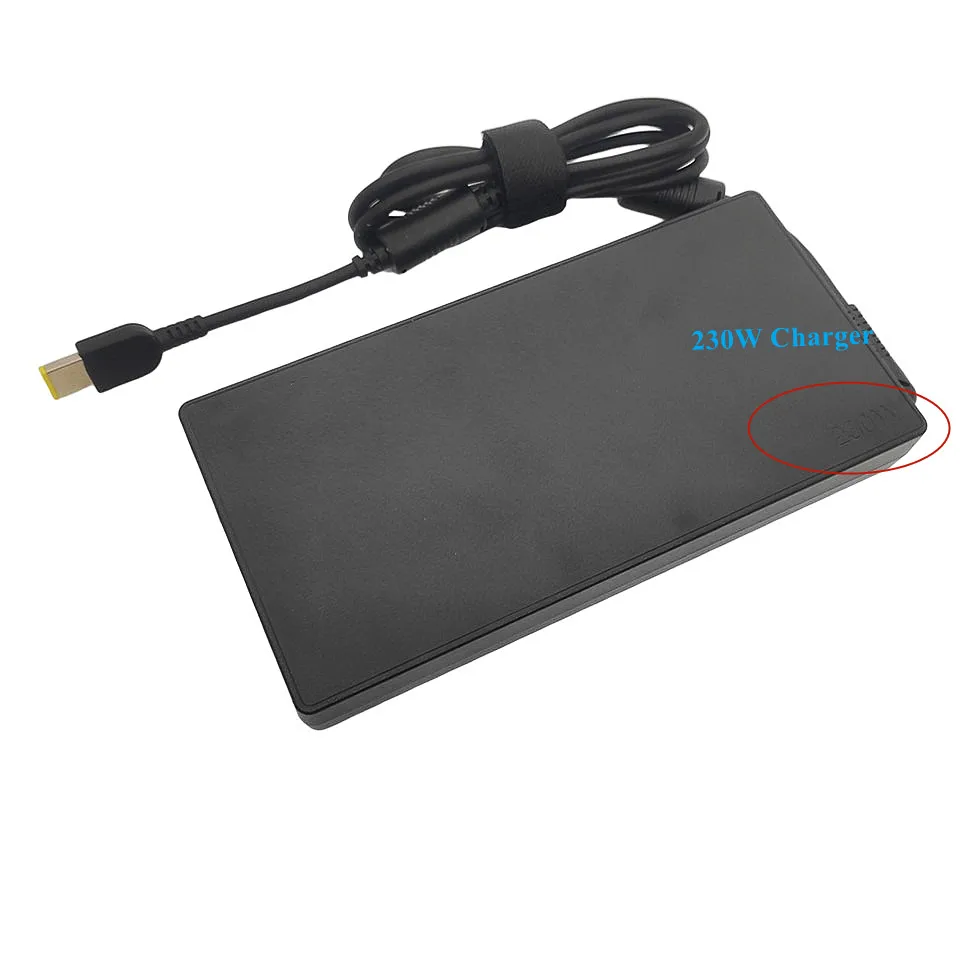 Original 20V 11.5A USB 230W Adaptador Do Portátil Para Lenovo Legião 5 ADL230NDC3A Y7000P W541 P50 P51 P70 P71 A940 ADL230SLC3A Carregador