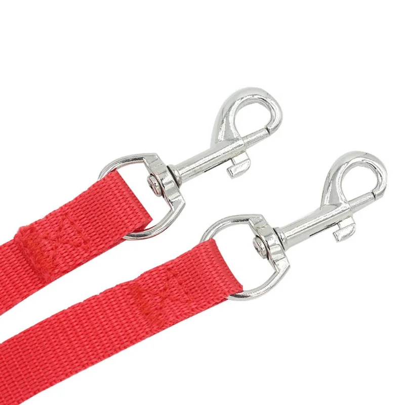 Two Dogs Leash Double Twin Dual Coupler Dog Leash Two in One Strong Nylon