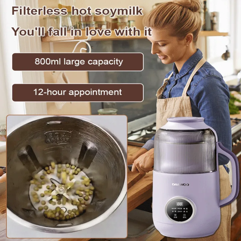 Home Soymilk Machine Multifunctional Rice Paste Cooking Machine Wall Breaker Home Soymilk Machine