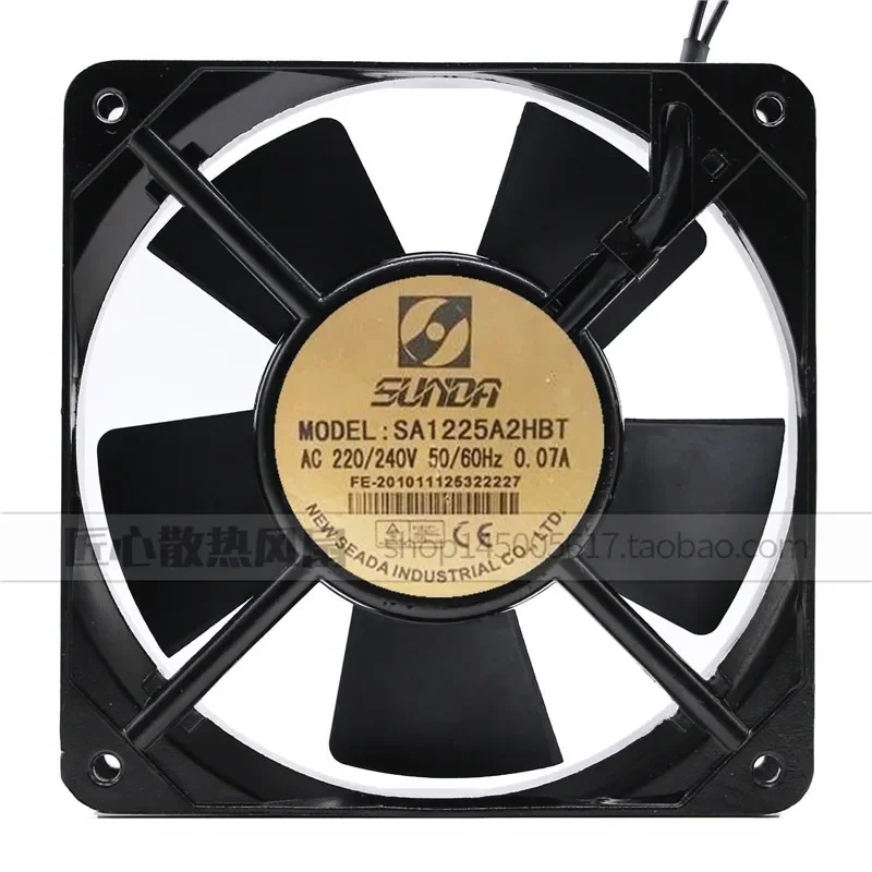 Original Taiwan SUNDA Axial Flow Fan SA1225A2HBT for 220V 0.07A Cooling Fan