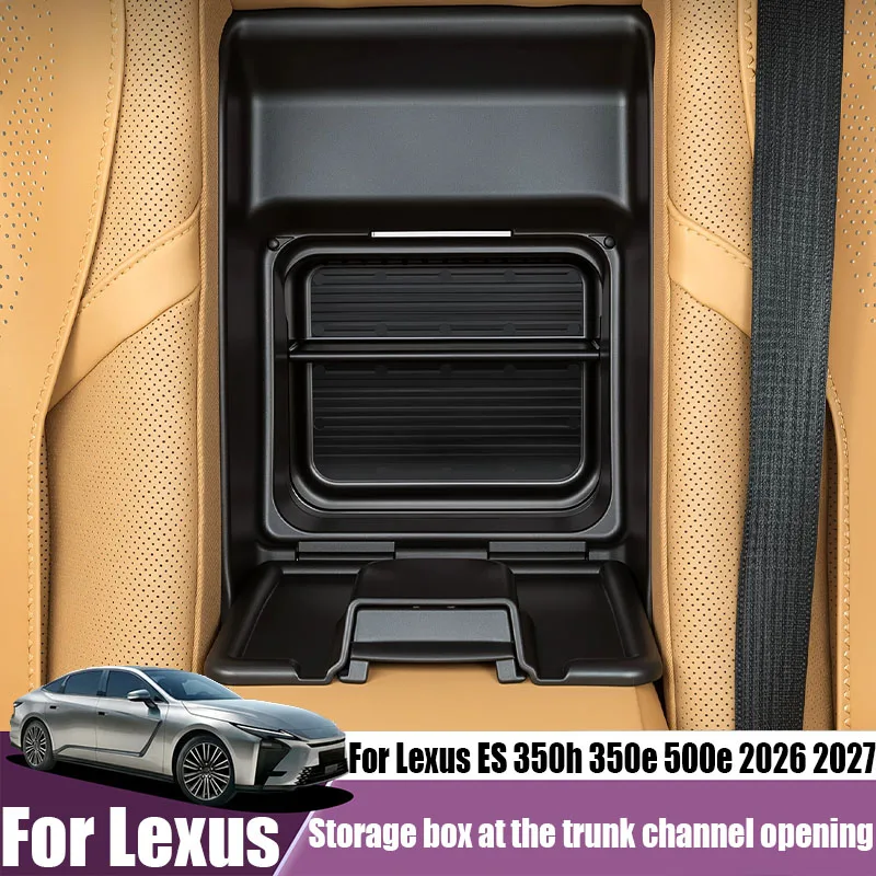 For Lexus ES 350h 350e 500e 2026 2027 rear trunk channel storage box modification car interior decoration storage accessories