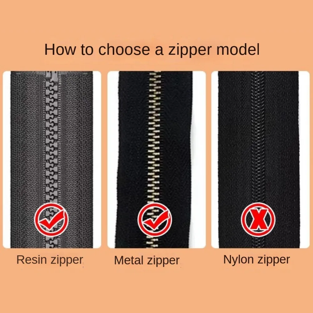 10 個 3 5 8 ジッパープラーヘッド黒樹脂ジッパースライダー手作り縫製アクセサリー衣類バッグジッパー交換部品用