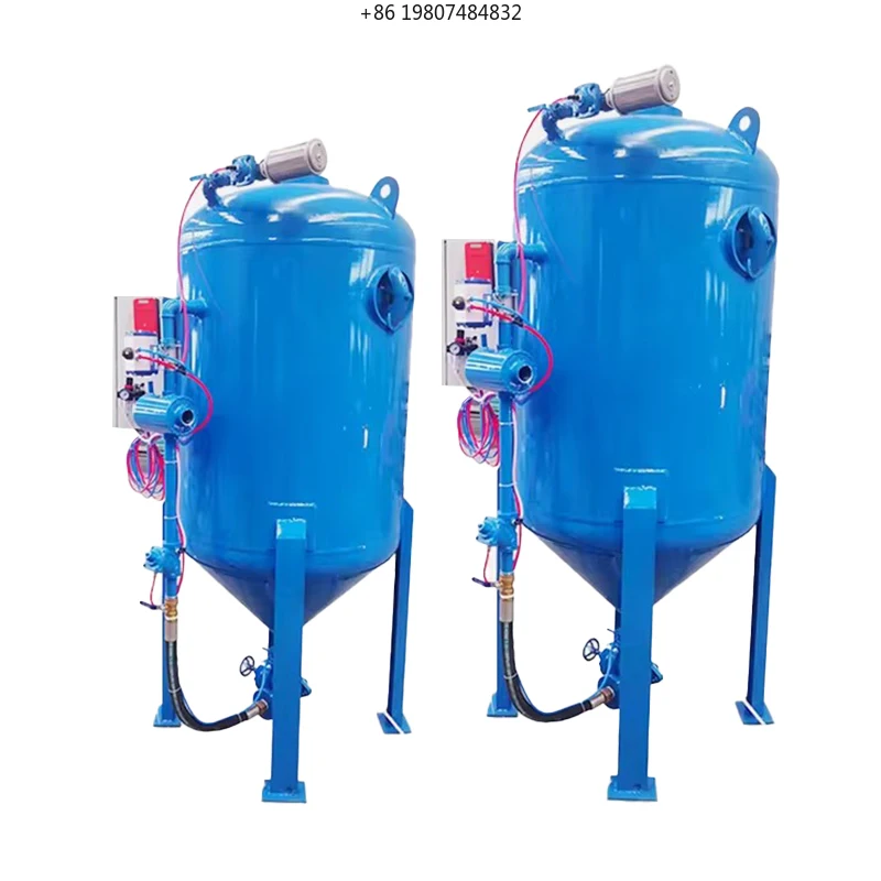 Equipment Dustless Sandblaster Sandblasting Machine Easy Operated Dry Wet Shot Peening