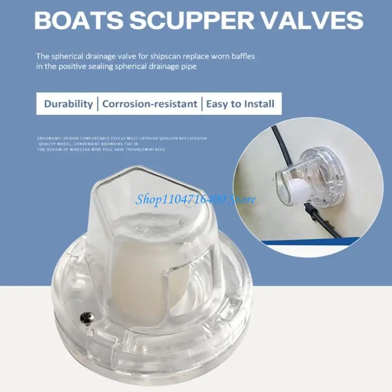 

y1gd Bailing Ball Scupper Valves Marine Valves Ball Drain Plug Easy Installation