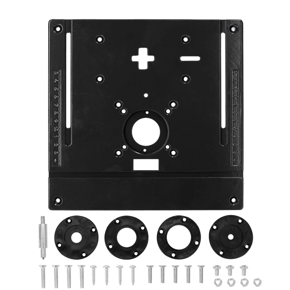 Reliable Aluminum Router Table Insert Plate Built to Elevate Your For Woodworking Experience with Easy Alignment Features