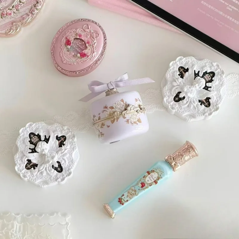Flower Knows Little Angel Midsummer Night Collection Embossed Cupid Highligh Blush Long Lasting Natural Brighten Cheek Makeup