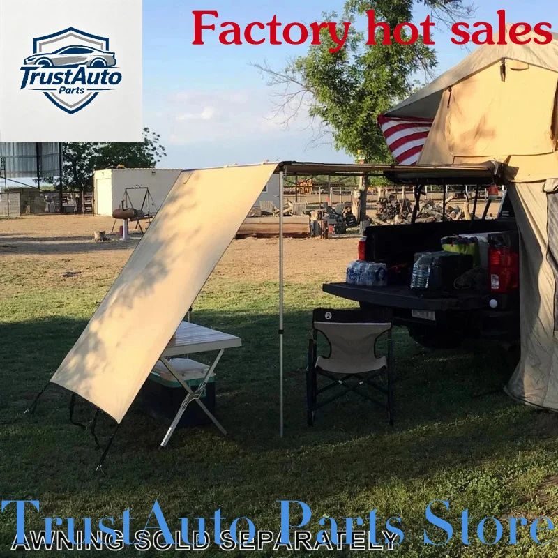 

Hot TreasuresBt Selling Accsori Waterproof Retractle Car Rooftop Tent Side Awning OutdooTrustAuto Parts Store