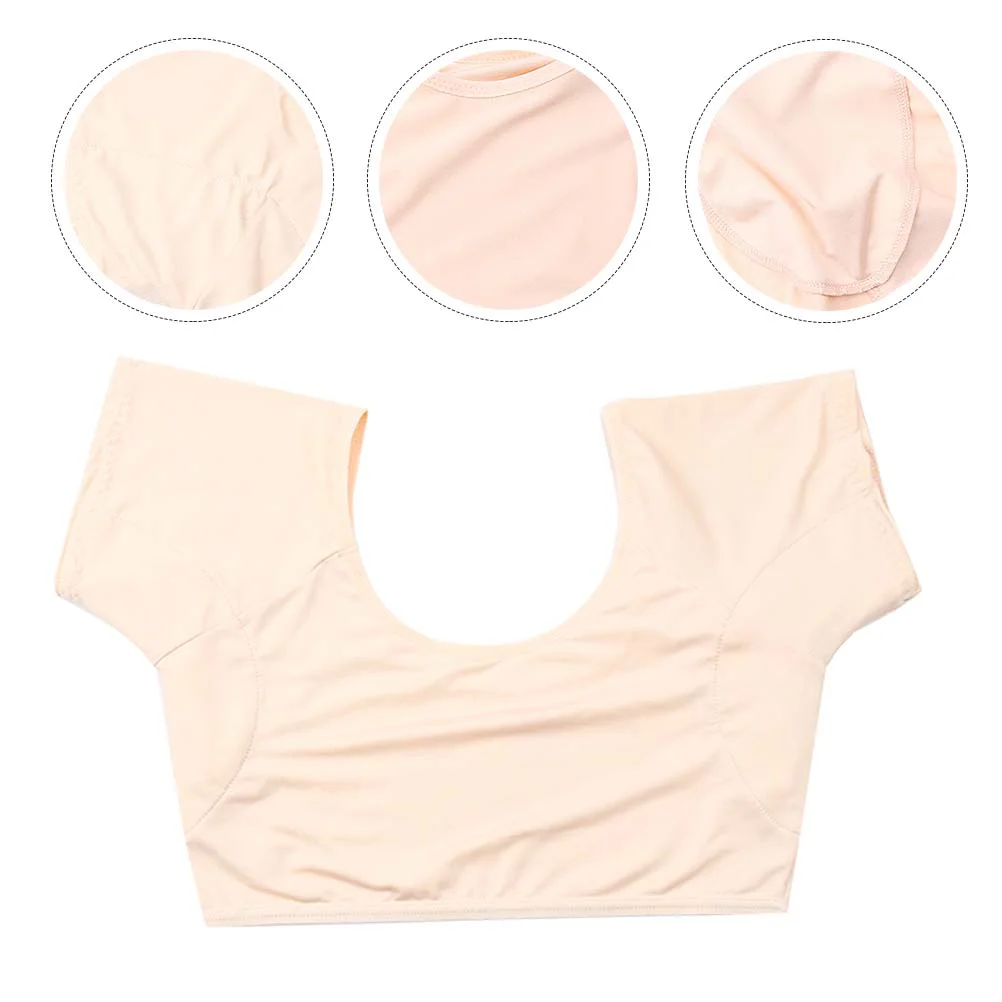 Almohadillas para el sudor en las axilas, chaleco para correr, ropa de Yoga, accesorios de seda de leche para mujer