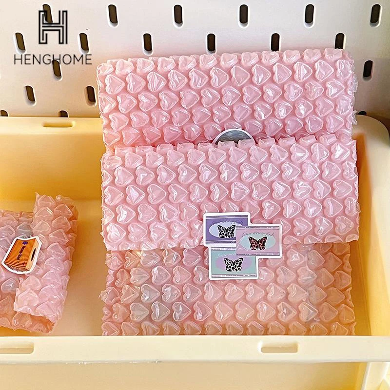 10pcs Pink Love Bubble Mailer Self-Seal Packaging Bags Small Business Supplies Padded Envelopes Bubble Envelopes Mailing Bags