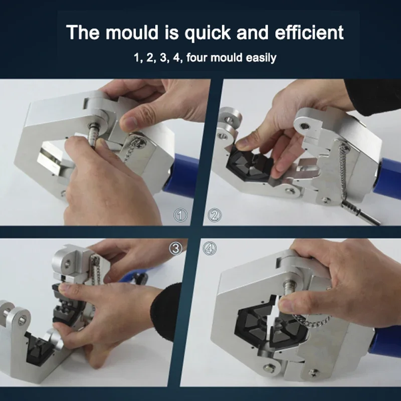 Special for Automotive Air Conditioning Hose Repair Portable Manual Hydraulic Crimping Tool Kit Suitable for Beer Pipe Crimping