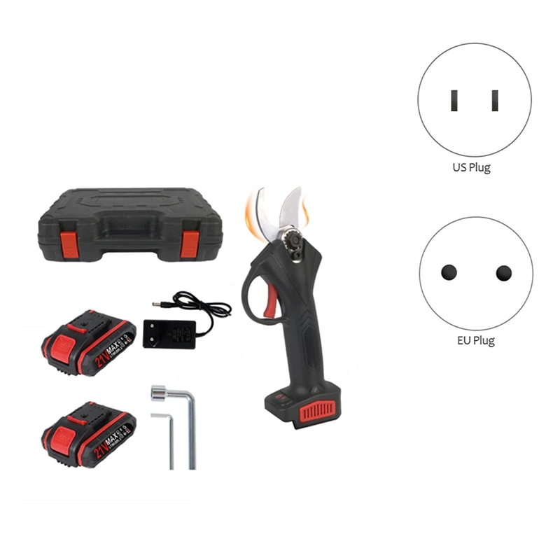 

4 Gear Electric Cordless Pruner Pruning Shear With 6000Mah Lithium-Ion Battery Efficient Fruit Tree