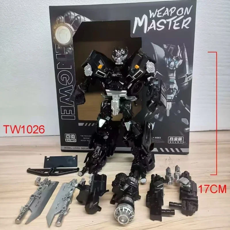 

【Spot Goods】BAIWEI Transformation Toys TW-1026 Pioneer Weapon Expert Iron Action Character 100% Original Box Collection Gifts