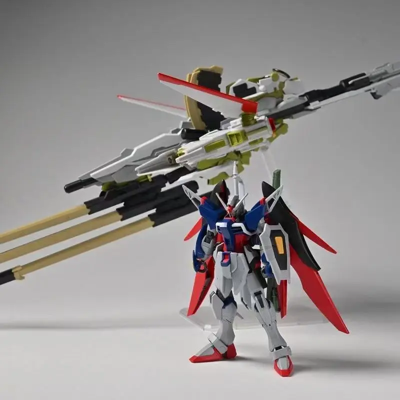 Hg 1/144 제우스의 팬텀 258 Mech 조립 모델 키트 액션 피규어 데스크탑 장식 소년의 퍼즐 장난감 선물