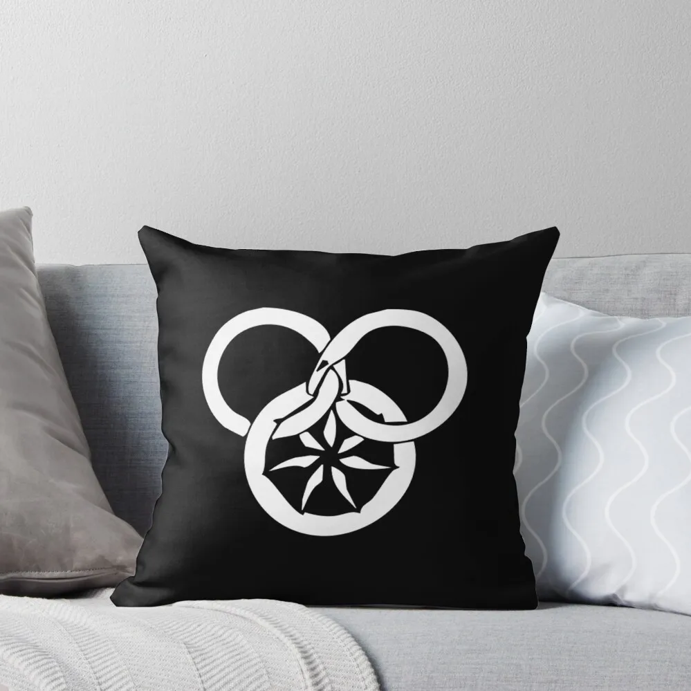 

Wheel of Time Logo Throw Pillow Sofa Cushion Cover bed pillows Embroidered Cushion Cover christmas cushions covers pillow