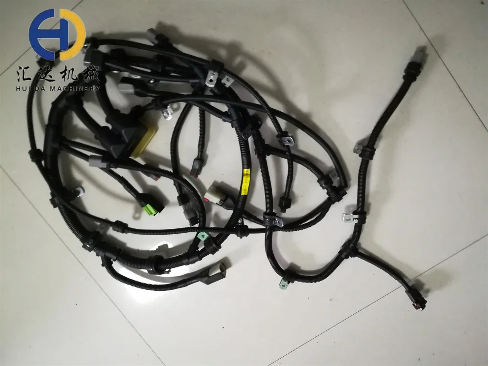 6D114E-3AA-W Engine Spare Parts PC300-8 Excavator Wiring Harness 6745-81-9231 6745-81-9230