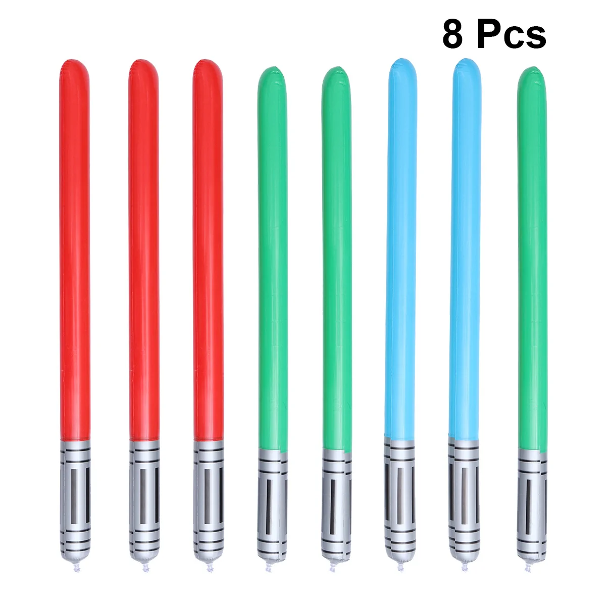 

8 Pcs Party Toys Gift Lightsabers Inflatable for Children Jumbo Shine Decoration