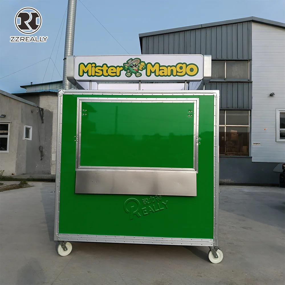 

Customized Mobile Kitchen Street Foodtruck Ice Cream Coffee Kiosk Outdoor Street Use Food Truck Fully Equipped