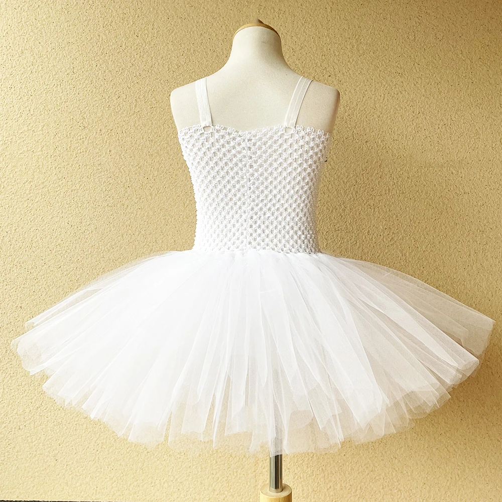 White Angel Heaven Christmas Fancy Dress Up Costume for Cosplay Halloween Party Tutu Dress Princess Fairy  Outfit