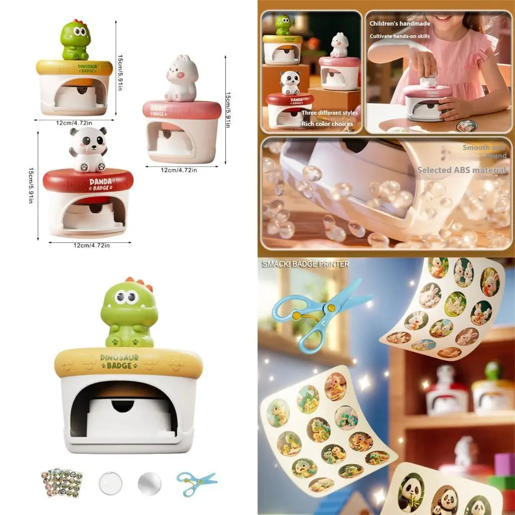 

D7YD Cartoon Pin Maker