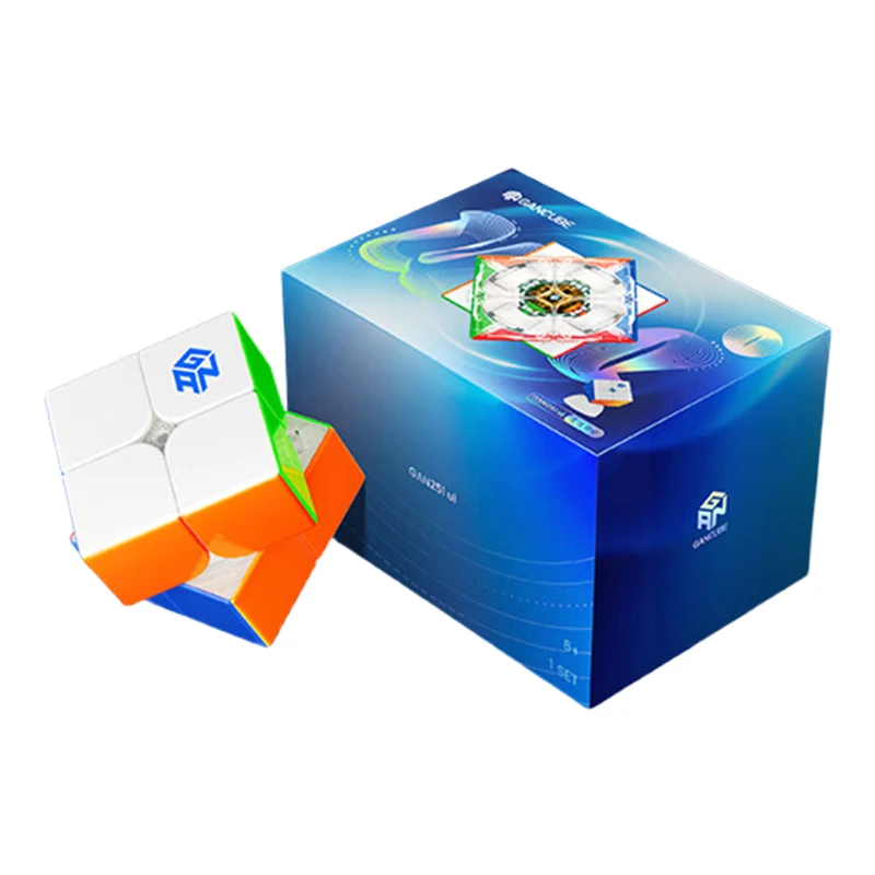 [JudyCube] 2025 NEW GAN 251 Ui 2x2 Smart Magnetic UV Magic Speed Cube Gan251 UI Stickerless Fidget Toys Cubo Magico Puzzle Gifts