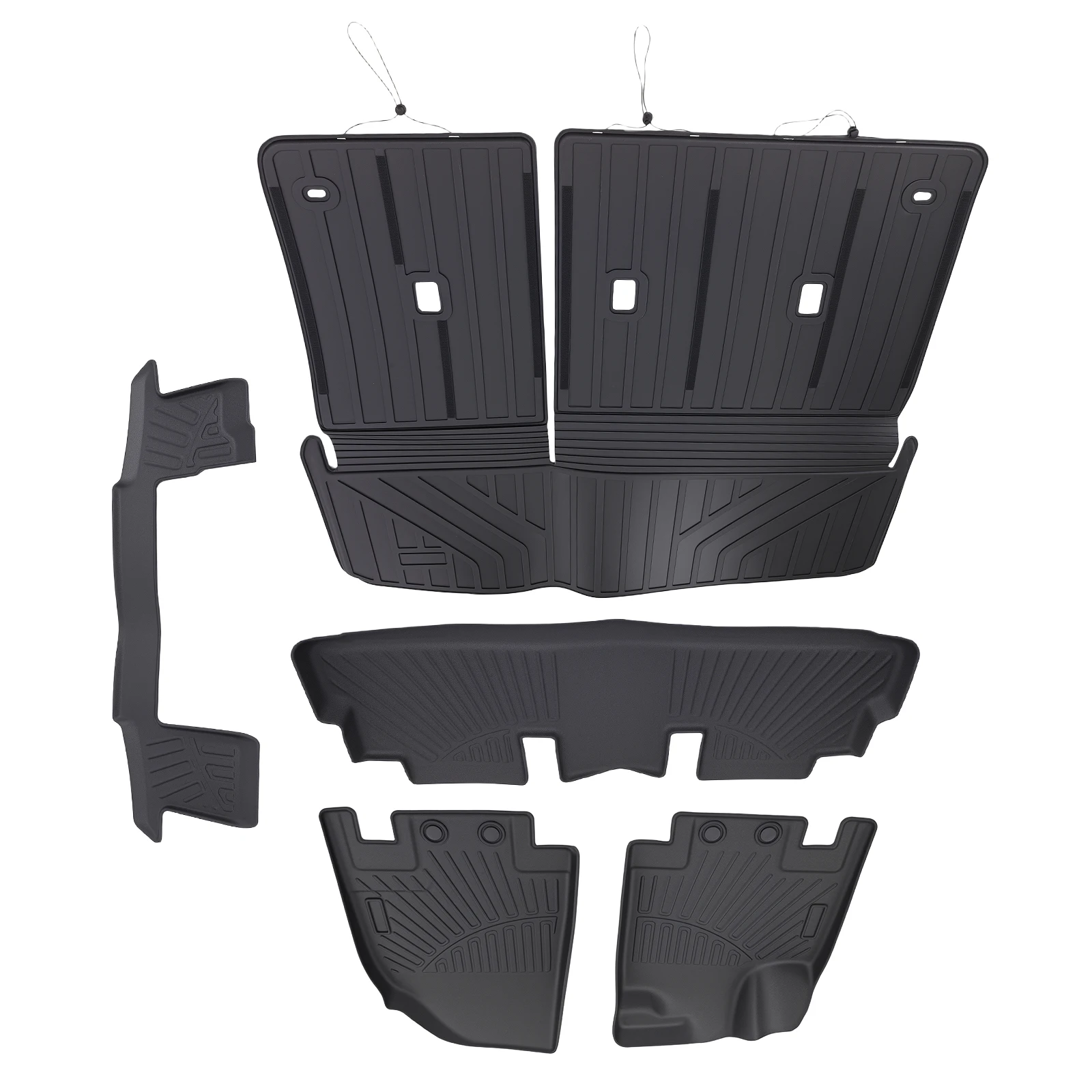 Custom Floor Mats Set for Nissan Pathfinder 22-25 Floor Liners TPE 7-Passenger