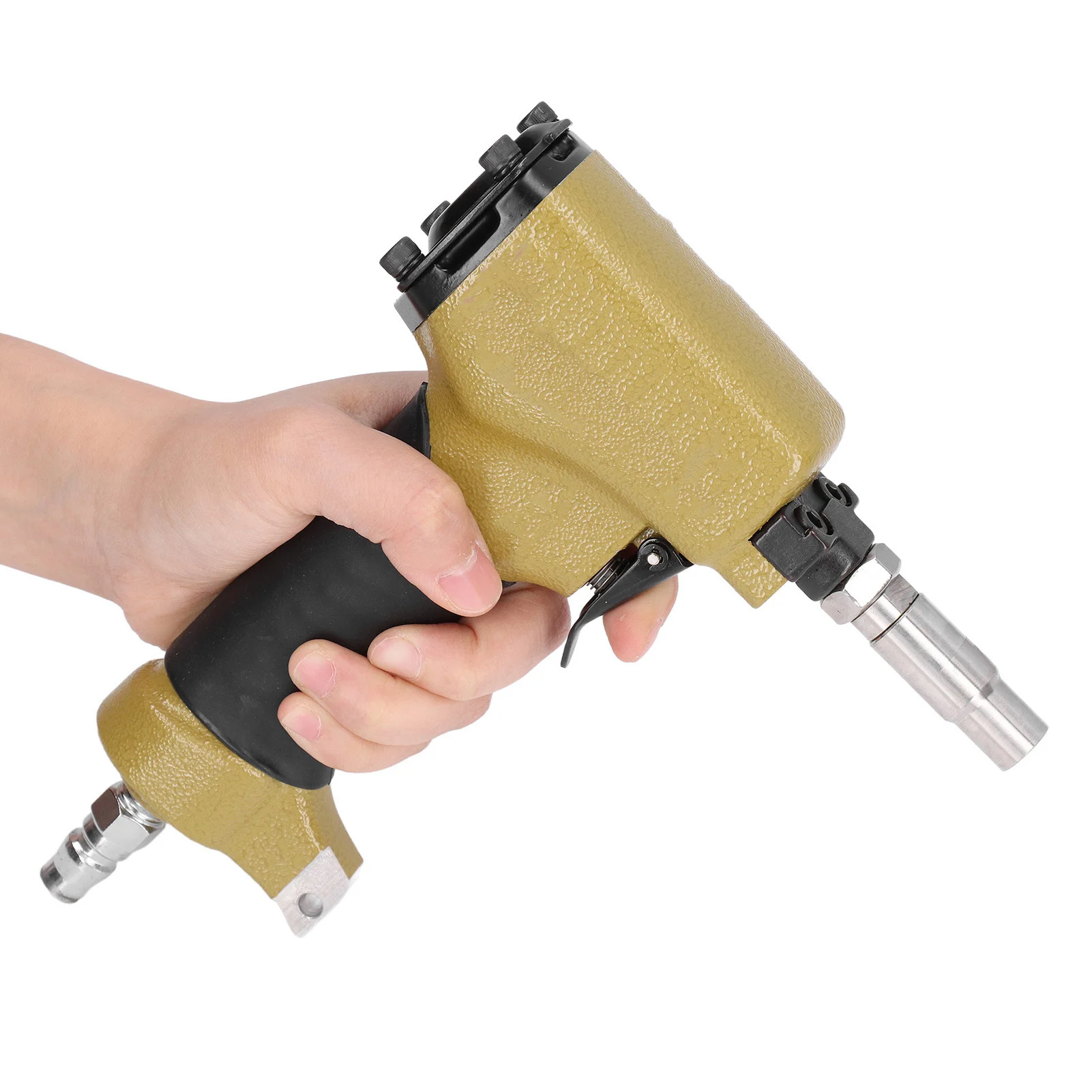 

Air Thumbtack Tool Pneumatic Nail Gun Pneumatic Thumbtack Gun Air Power Decorative Nailer Trim Finish Pin Gun Tool 4‑7kgf/cm³