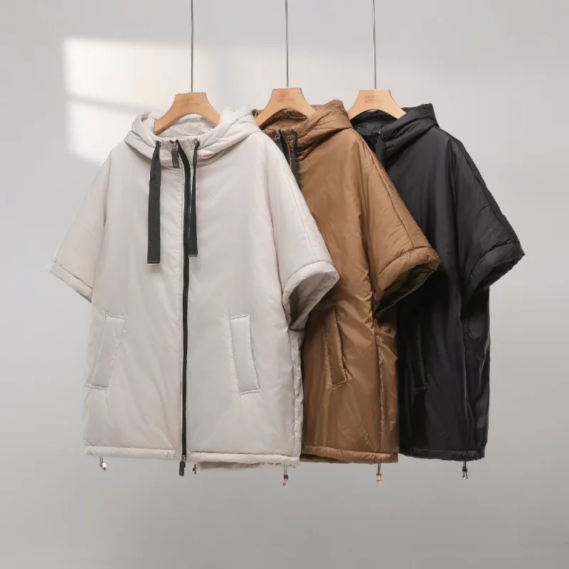 

Down Vest Winter New Arrival 2025 Fashionable Versatile Commuter Casual Oversized Thickened Jacket Trendy