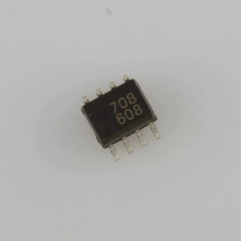 10pcs HCPL-0708-500E SOP-8 High Speed Logic Output Optocoupler 10MBd Digital Isolator Tape & Reel One-Stop BOM Service