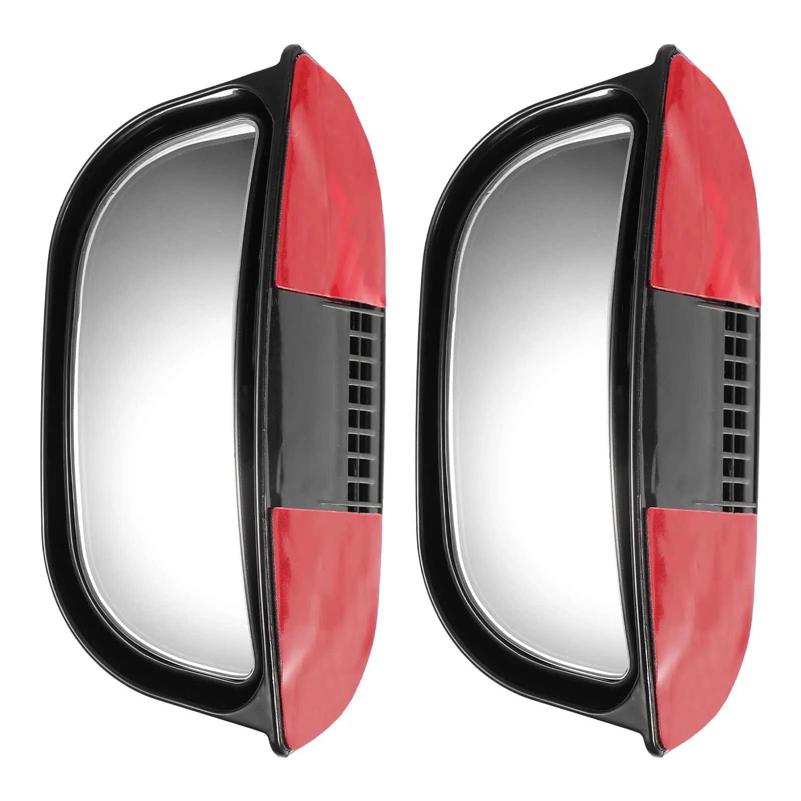 

1Set Adjustable Black -Pillar Side View Mirrors Blind Spot Auxiliary Rear Seat Mirror for Truck Suv Universal