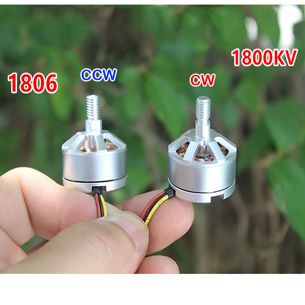 1 pz 1806 1800KV in senso orario CW CCW motore Brushless Mini 23MM motore Multi-rotore per 250 su FPV 260 RC Quadcopter Aircraft