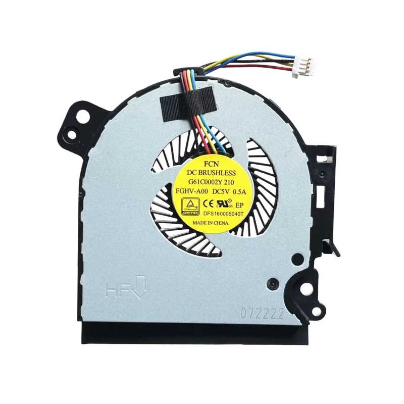 Original Laptop Cooling Fan For TOSHIBA A50-C L50-D R50-C dynabook T45 T55 T65 B45 B55 B65 B75 DFS160005040T FGHV-A00