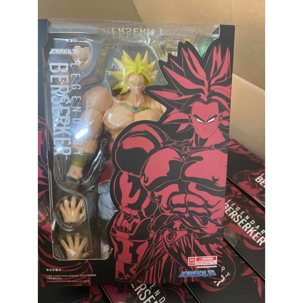 Figuras de acción Demoniacal Fit Dragon Ball Legendary Berserker, figura de Anime Broly Gk, estatua de Pvc, modelo de colección de juguetes