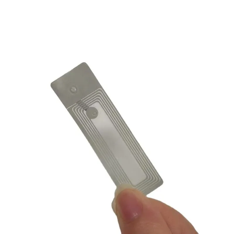 1000 قطعة سوبر ماركت علامة مضادة للسرقة RF 8.2Mhz 19x65mm ملصق شفاف مضاد للسرقة