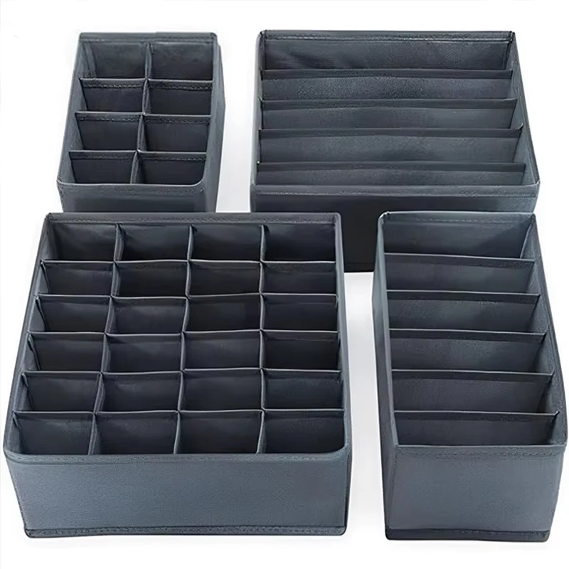 Organizador de calcetines, caja de almacenamiento de ropa interior, cajón de armario, corbatas, armario, separador de ropa