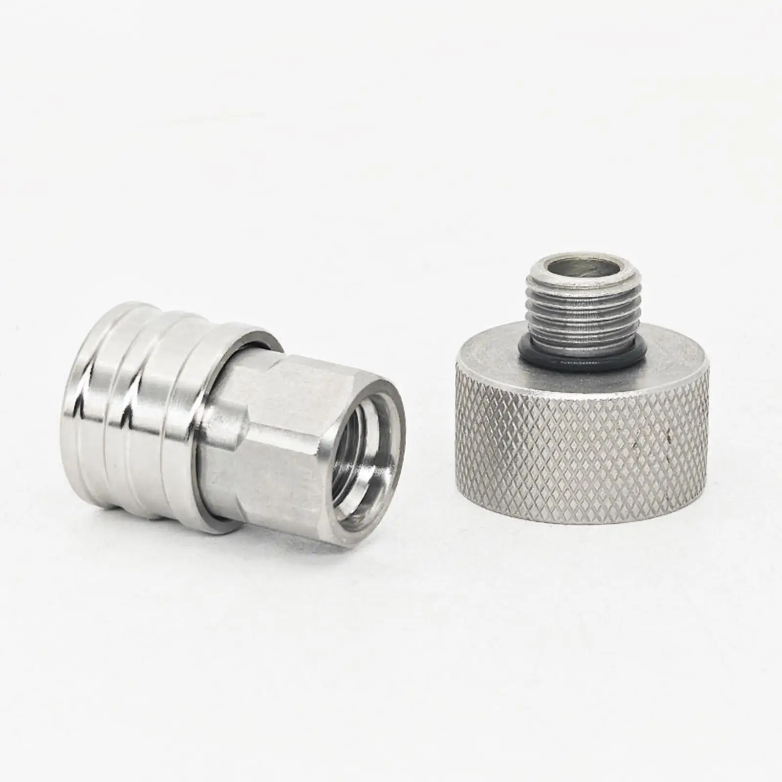 3/4 GHT to 1/4 Pressure Washer Adapter Garden Hose Attachment Portable Connector for Water Spray Nozzle