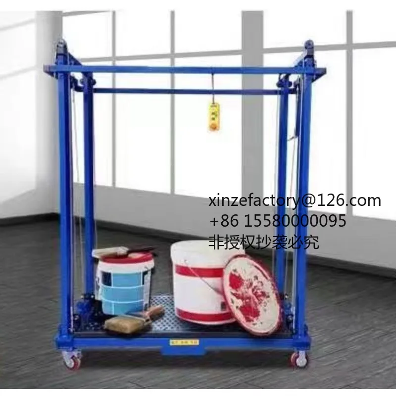 Factory Direct 2026 Top Rated Single Phase Electric Saffold Lift Portable Mobile Automatic Lift