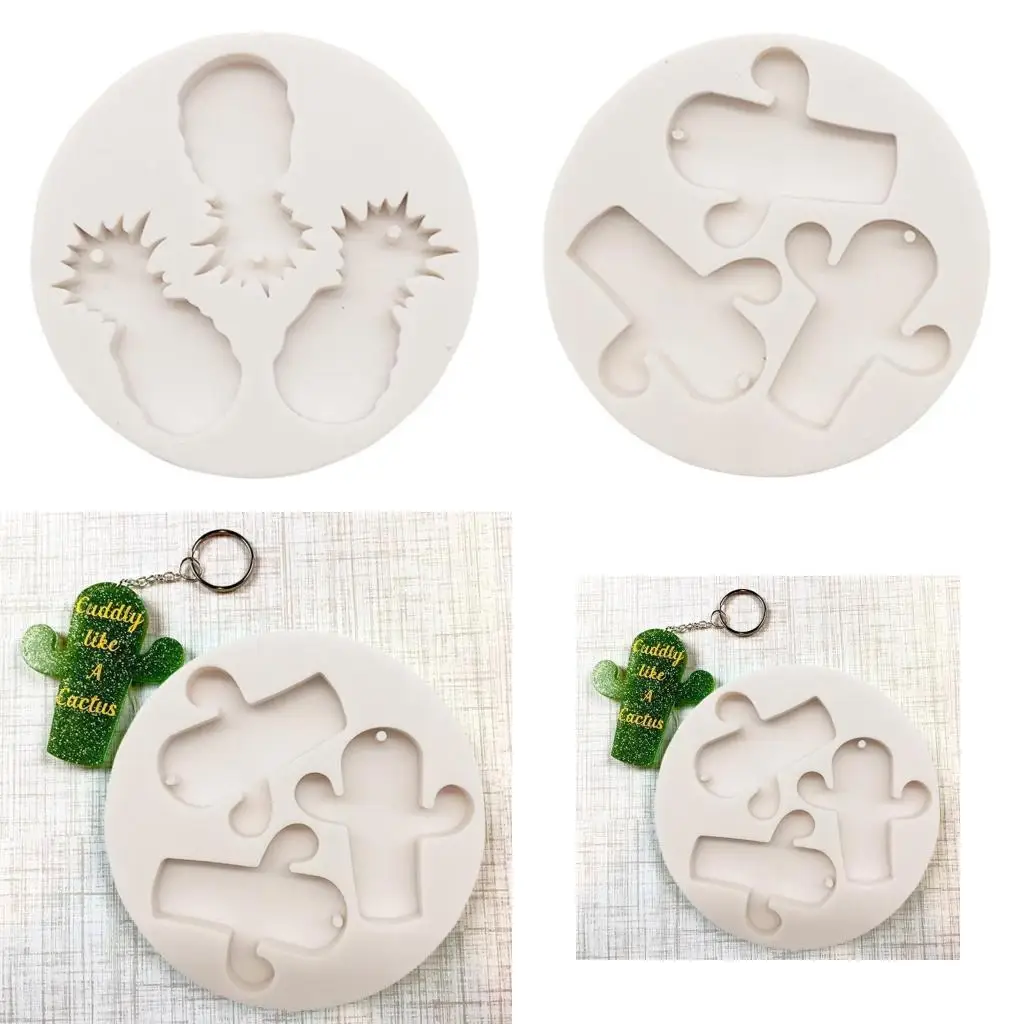 

J78F Hanging Pendants Epoxy Resin Mold Handicraft Mold DIY Crafts Pendants Decor Mold