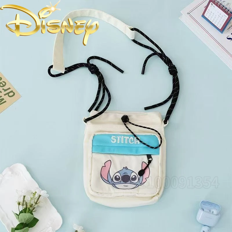 

Disney Stitch New Women's Shoulder Bag Luxury Brand Original Fashion Women's Shoulder Bag Embroidered Cartoon Mini Women's Bag