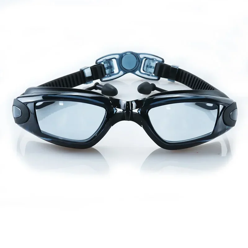 XIAOTREE Schwimmbrille für Erwachsene, Poolbrille, beschlagfrei, für Männer und Frauen, UV-Schutz, optisch, wasserdicht, Schwimmbrille mit Ohrstöpseln – Detail 10