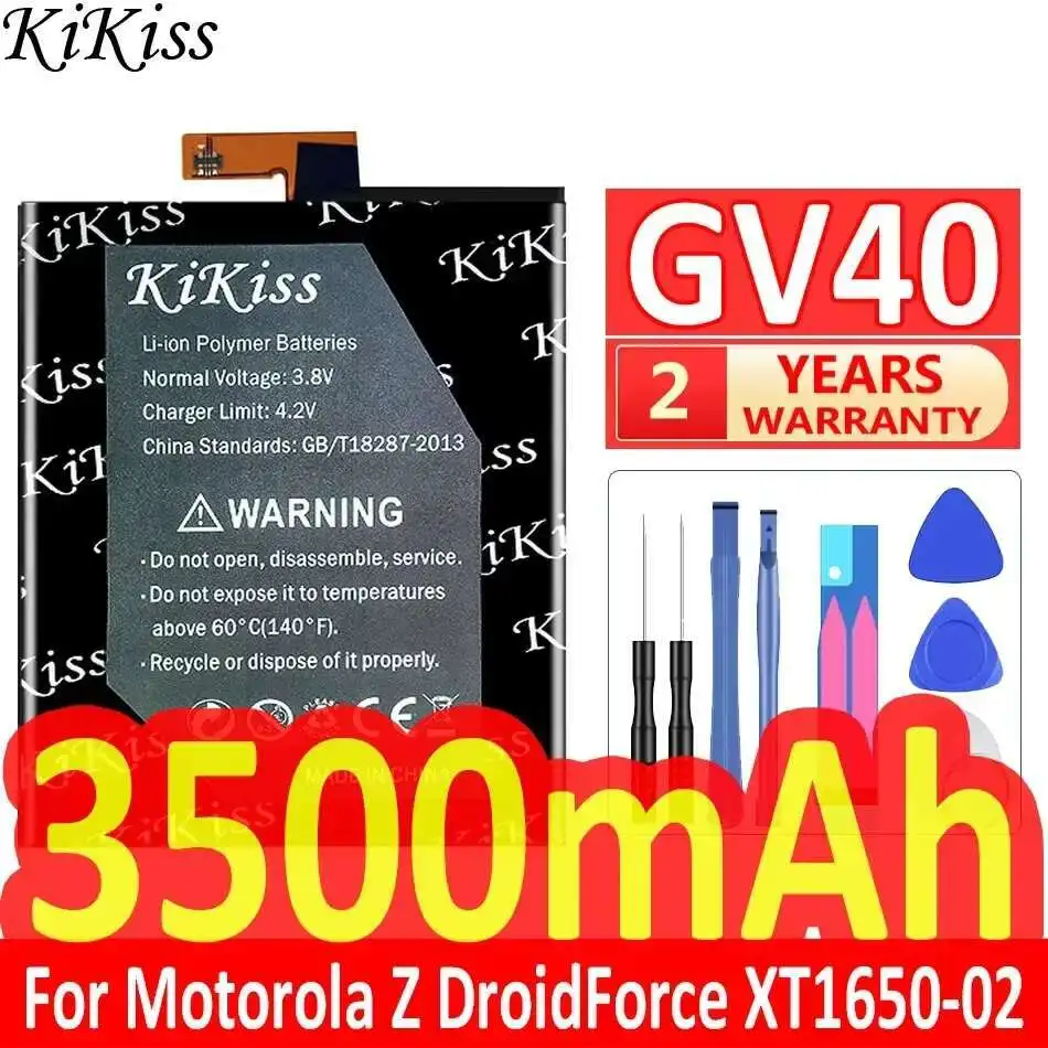 

Mobile Phone Battery GV40 3500Mah For Motorola Moto Z Droid Force XT1650-02 Not XT1650-01 XT1650-03 XT1650-05