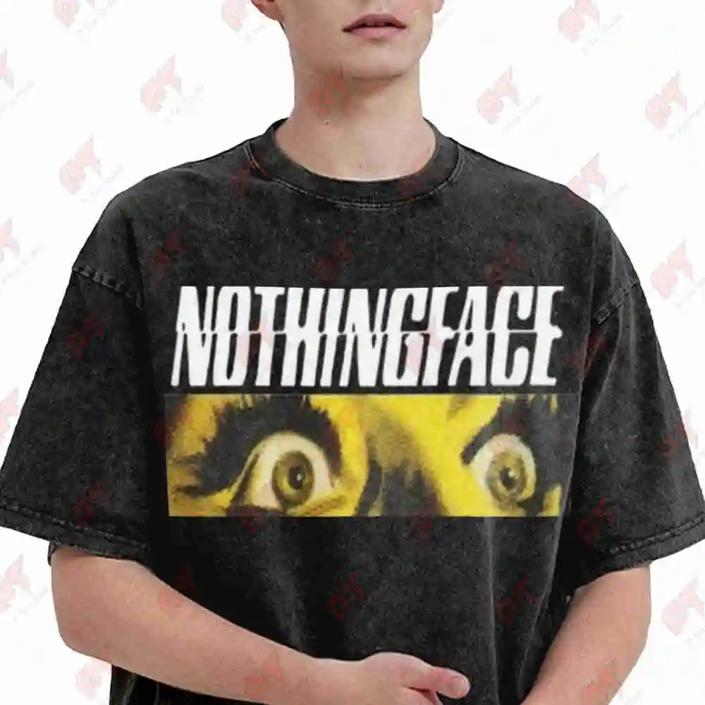 Nothingface Violence Tour 2001 Vintage Washed Tee Pure Cotton T-Shirt