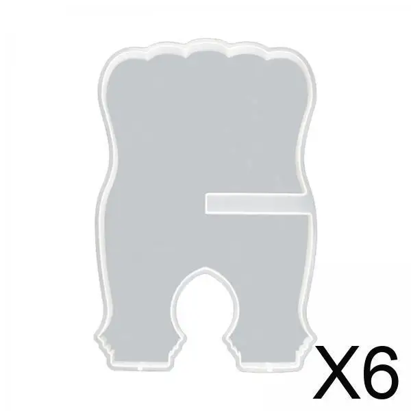 

Силиконовая форма для чтения книг, эпоксидная модель, прочная настольная подставка для книг для обучения и офиса