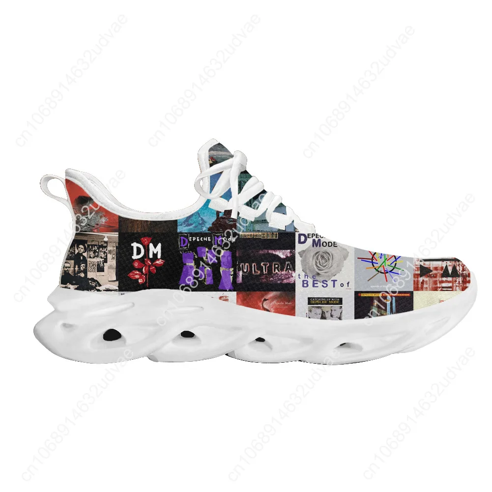Depeche Mode Sports Sneakers Mans Womans Running Shoes Sneaker Lace Up Mesh Footwear Tailor made Shoe White