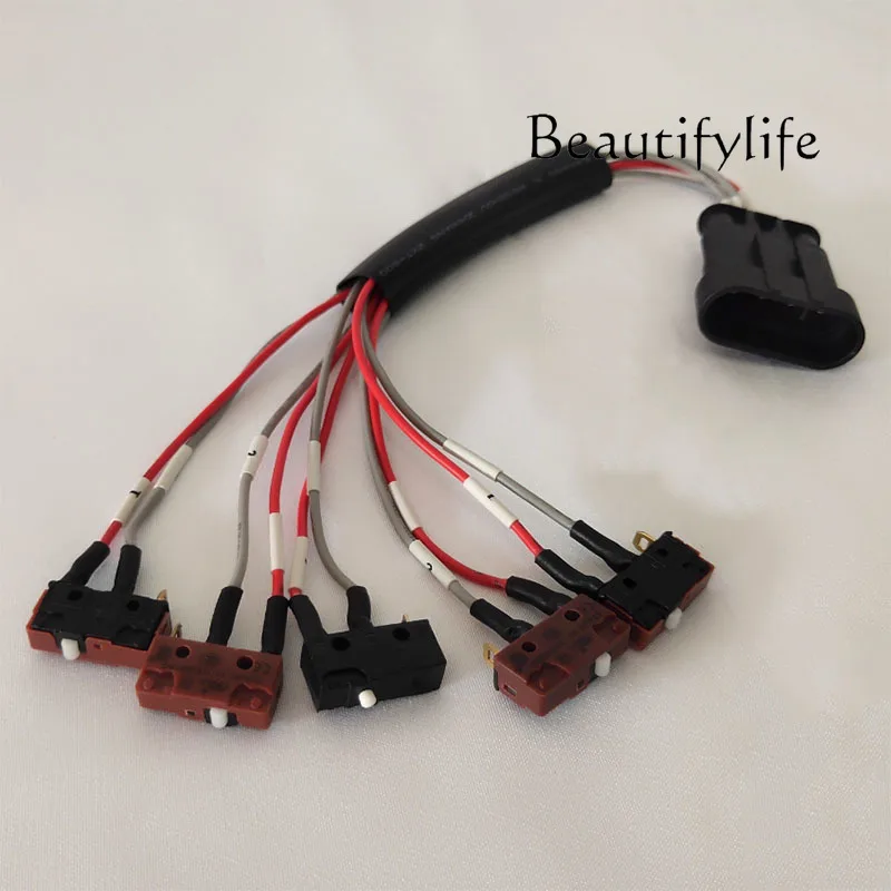 Electric truck lift button wiring harness handle forklift accessories